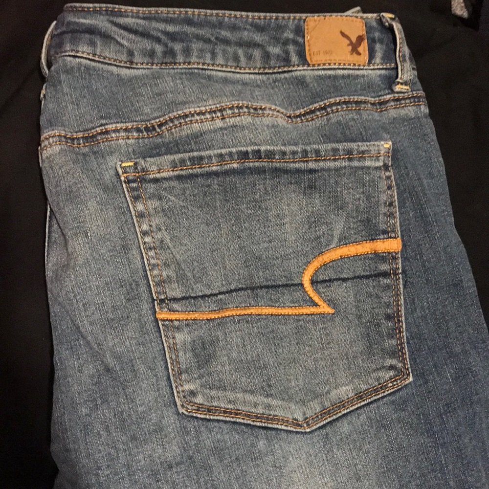 American Eagle Hi Rise jeggings super stretch